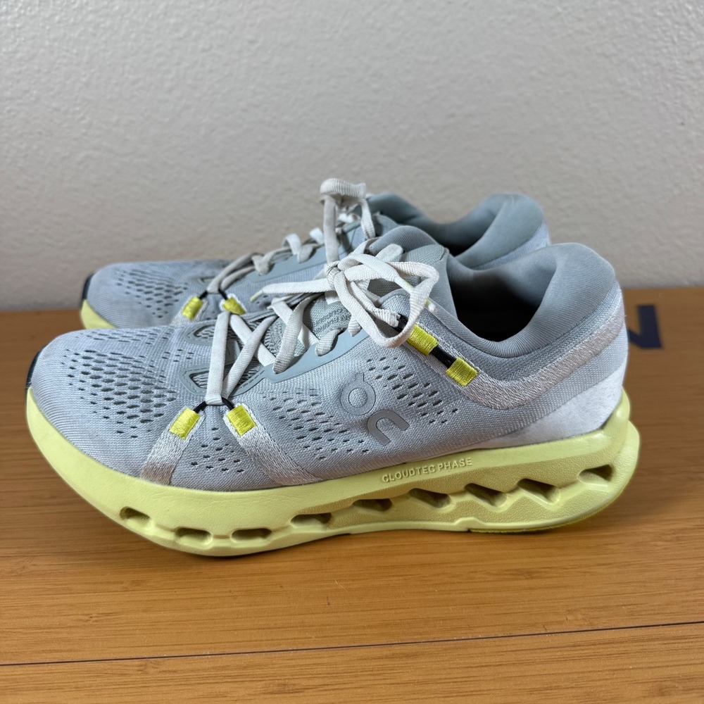 On Cloudsurfer 2 Running Shoes Women 7.5 Glacier Yellow CloudTec 3WF10100171